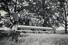 Combine Field Day Early 1960_s. Lovell Implement