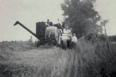 Combine Field Day Early 1960s. Lovell Implement