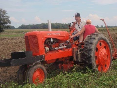 Westphalia Plow Days, Allis-Chalmers WD tractor, Mark Droste - September 2010